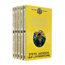 Fighting Fantasy 5-Book Set 1-5 by Ian Livingstone & Steve Jackson| Interactive Adventure Books,Role-Playing, Magic Quests & Choose Your Own Adventure