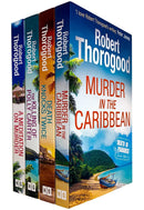 A Death in Paradise Mystery Series – 4-Book Collection Set by Robert Thorogood | Crime, Murder, Detective Fiction & Suspense Thriller Novels