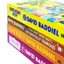 David Baddiel 4-Book Collection Set | Birthday Boy, Taylor Turbochaser, Accidentally Famous, Head Kid | Fun Kids Fiction, Humor & Adventure Stories
