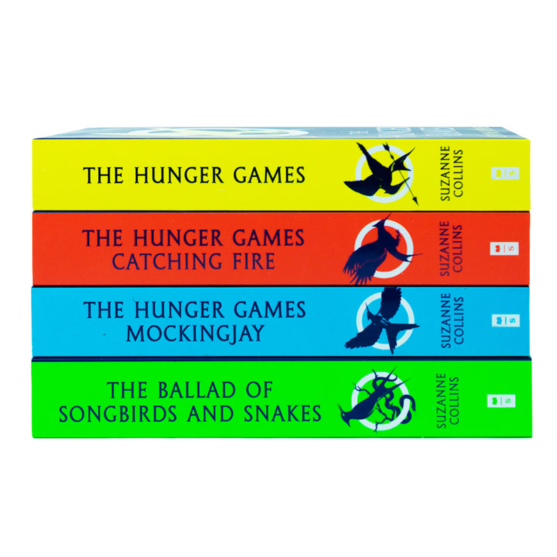 The Hunger Games 4-Book Paperback Box Set: TikTok made me buy it! The international No.1 bestselling series (The Hunger Games, Catching Fire, Mockingjay, The Ballad of Songbirds and Snakes)