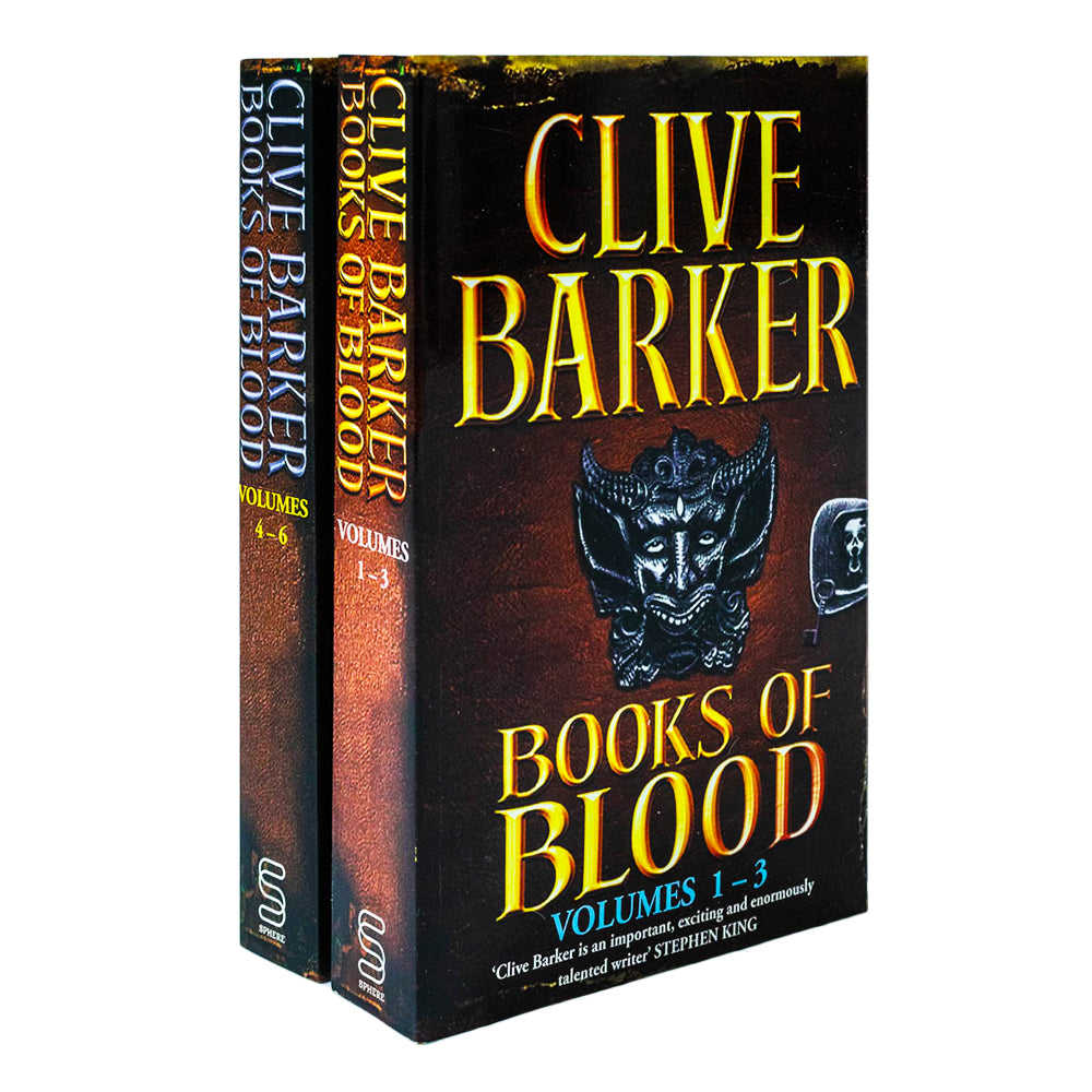 Books Of Blood Omnibus Volumes 1-3 & 4-6 Collection 2 Books Set By