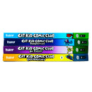 Cat Kid Comic Club Series Collection 4 Books Set By Dav Pilkey (Cat Kid Comic Club, Perspectives, On Purpose, Collaborations)
