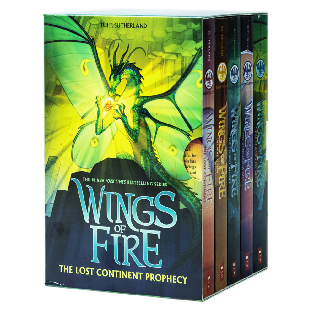 Wings of Fire Series 5 Books Box Set. Books 11 - 15 By Tui T