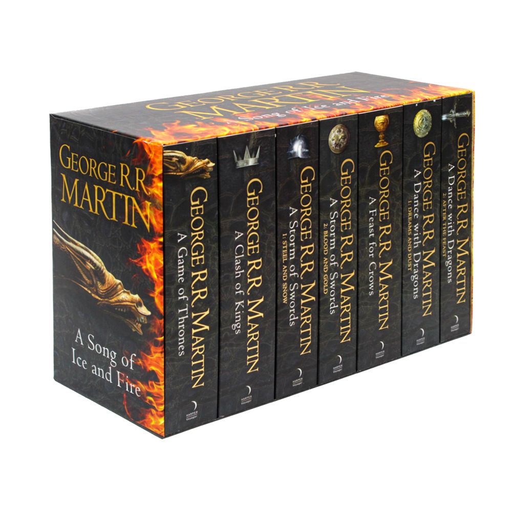 Game of Thrones : A Song of Ice and Fire 7 Books Box Set By George R R  Martin