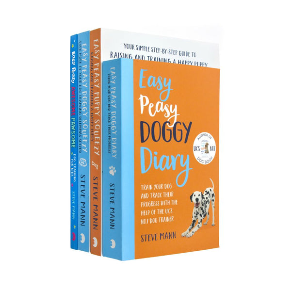 Photo of Easy Peasy Series 4 Book Set by Steve Mann on a White Background