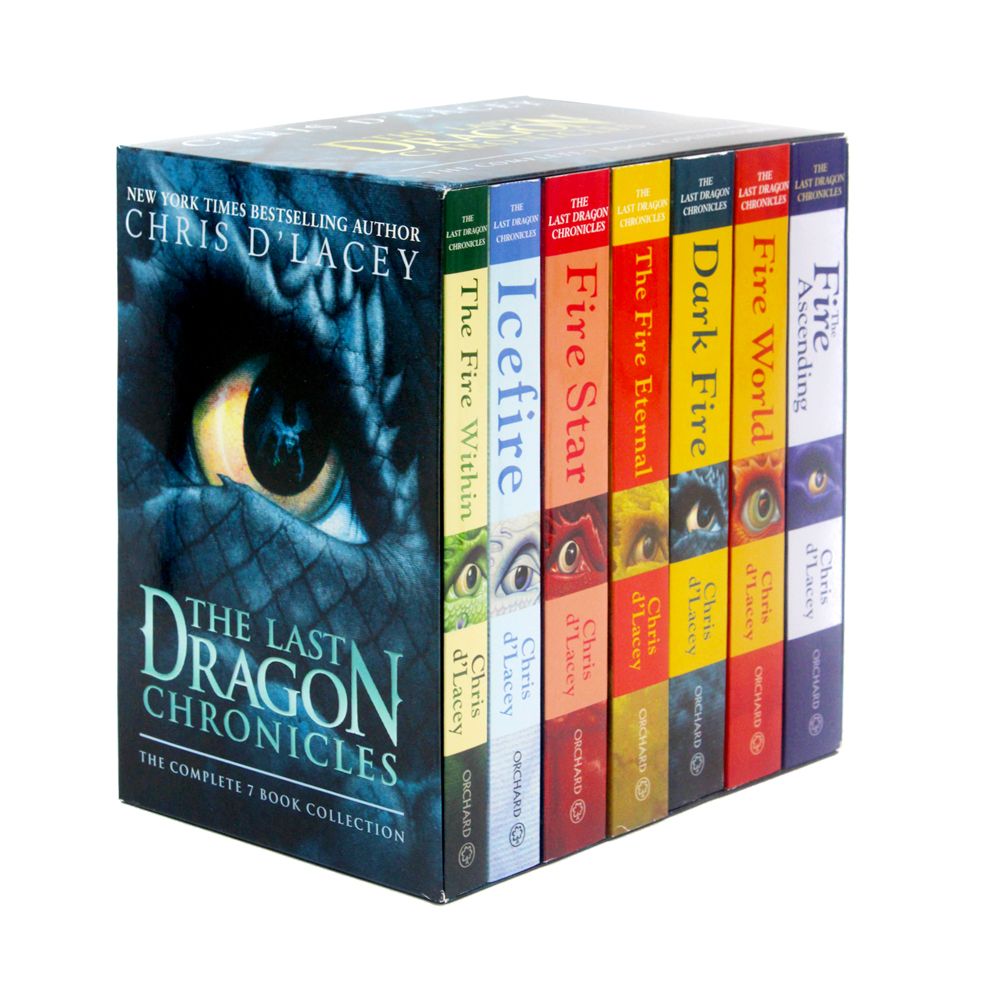 The Last Dragon Chronicles Collection 7 Books Box Set by Chris d