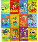 Ali Sparkes Switch Series 12 Books Set Collection, Fly Frenzy, Spider Stampede..