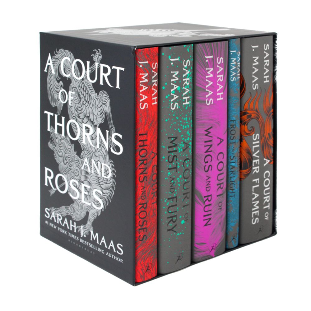 A Court of Thorns and Roses 5 Books Box Set - Fantasy Fiction