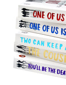 Photo of One Of Us Is Lying 5 Books Set by Karen McManus on a White Background