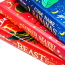 David Walliams 3 Books Set Collection ( Code Name Bananas,Gangsta Granny Strikes Again, The Beast of Buckingham Palace)