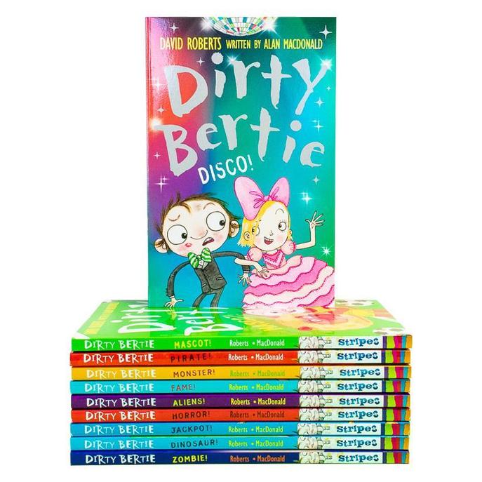 Dirty Bertie Collection 10 Books Set (Series 3) By David Roberts