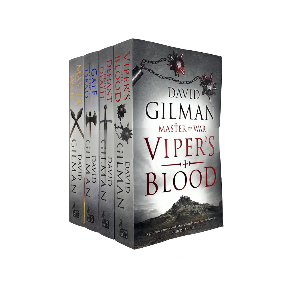 David Gilman Master of War Series 4 Books Collection Set