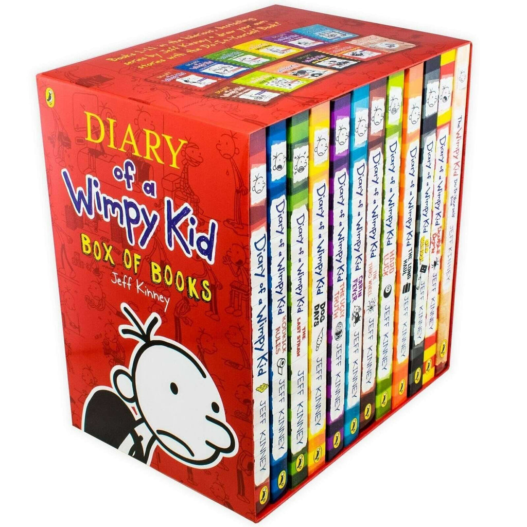 Set　Kid　–　Jeff　Collection　of　Kinney　a　by　Lowplex　12　Wimpy　Diary　Books