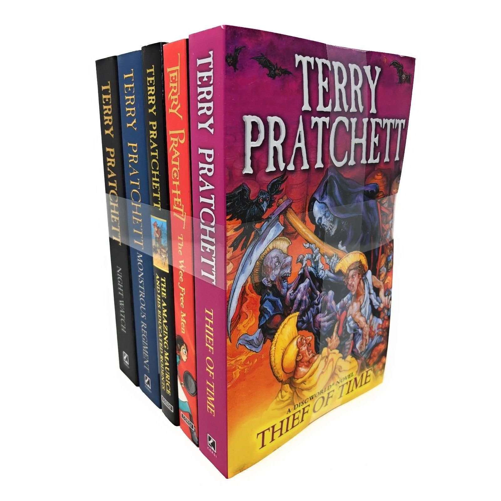 Discworld Novel by Terry Pratchett 5 Books Set Collection (vol 26