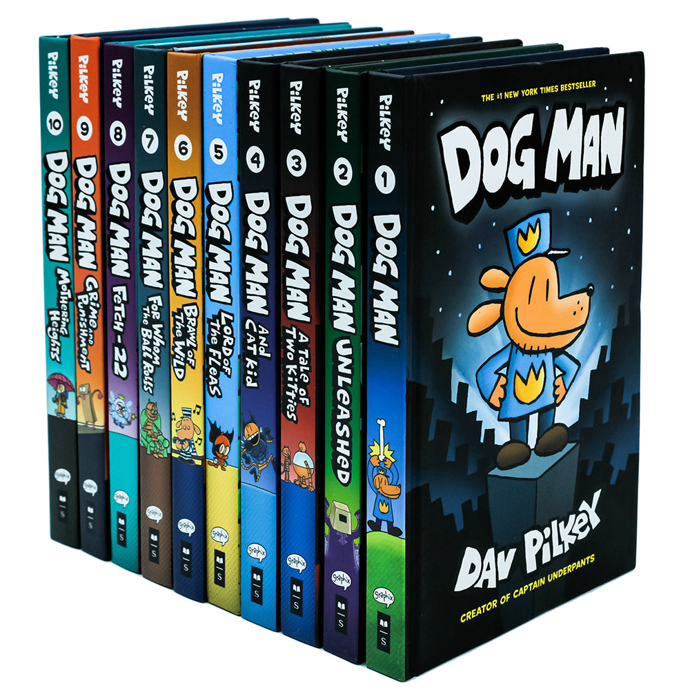 Dog Man Lord of the Fleas: A Graphic Novel by Dav Pilkey, Hardcover