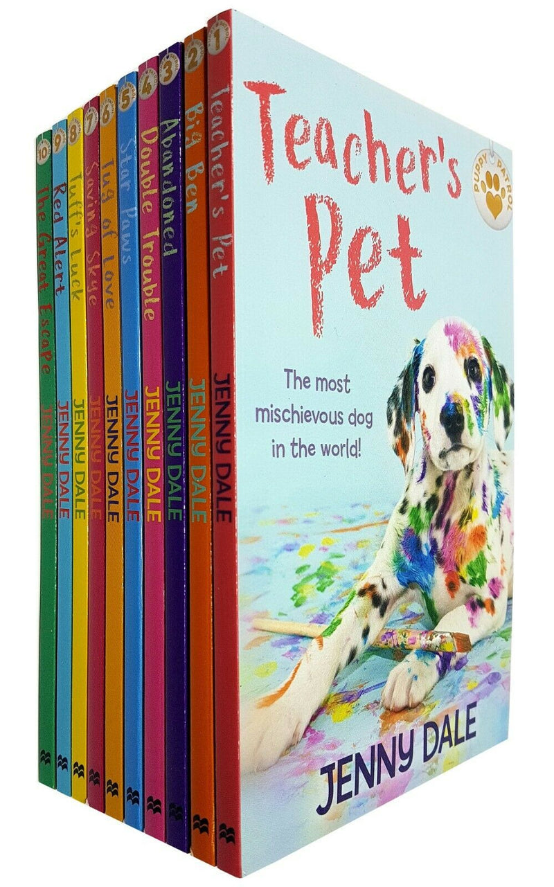 Jenny Dale 10 Books Collection Set Puppy Patrol Star Paws Red Alert