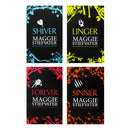 Maggie Stiefvater 4 Books Collection Set Shiver, Linger, Forever and Sinner