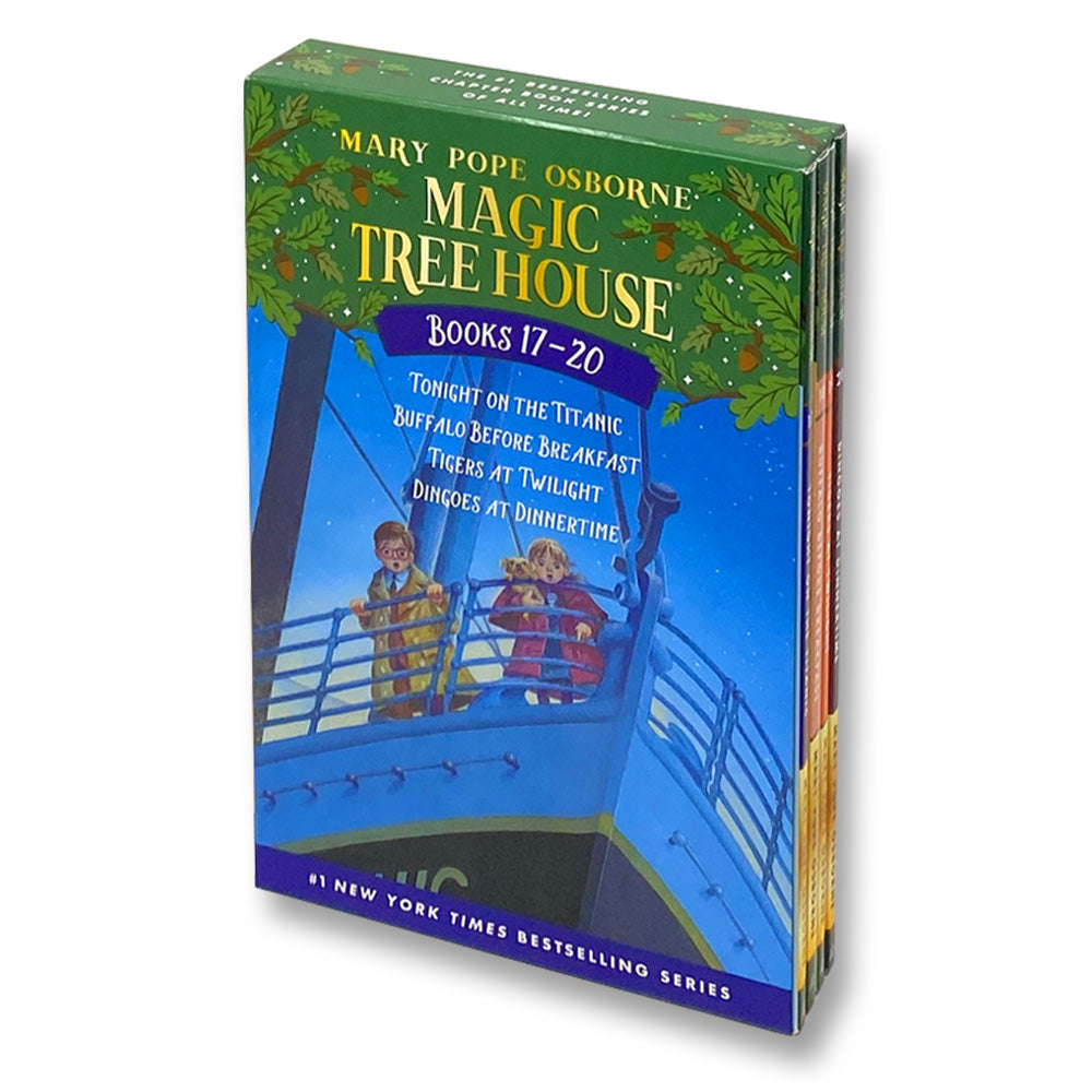 Magic Tree House Series Collection 4 Books Box Set (Books 17-20