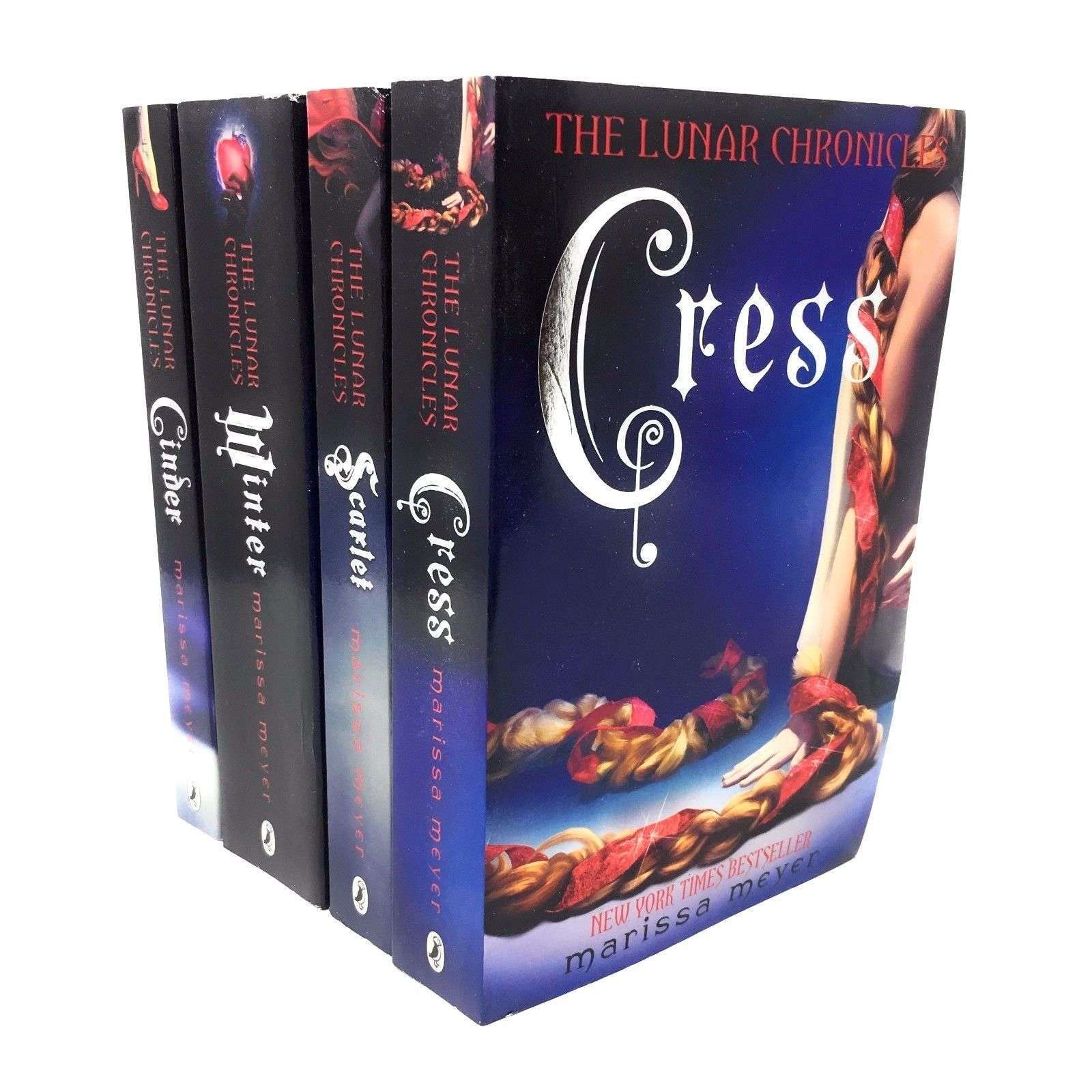 Marissa Meyer Lunar Chronicles Series 4 Books Collection Set