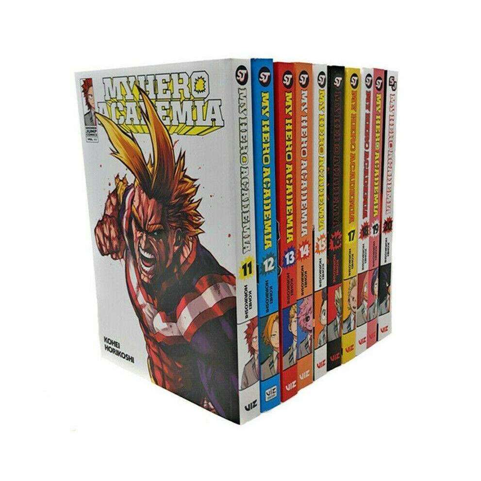 My Hero Academia 10 Volume Graphic Novel Collection for Ages 12+