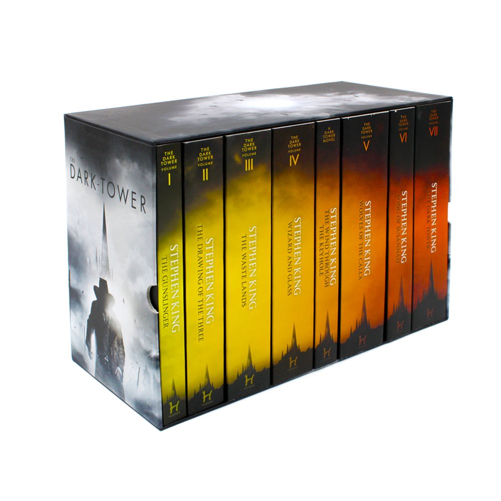Stephen King Dark Tower Collection 8 Books - Paperback - 12+
