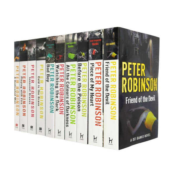 Peter Robinson 10 Books Collection Set, Bad Boy, Friend Of The Devil