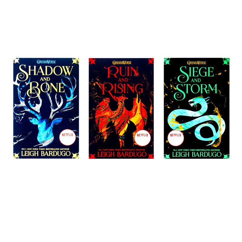 Leigh Bardugo Grisha Series Shadow and Bone Trilogy 3 Books Set Collection
