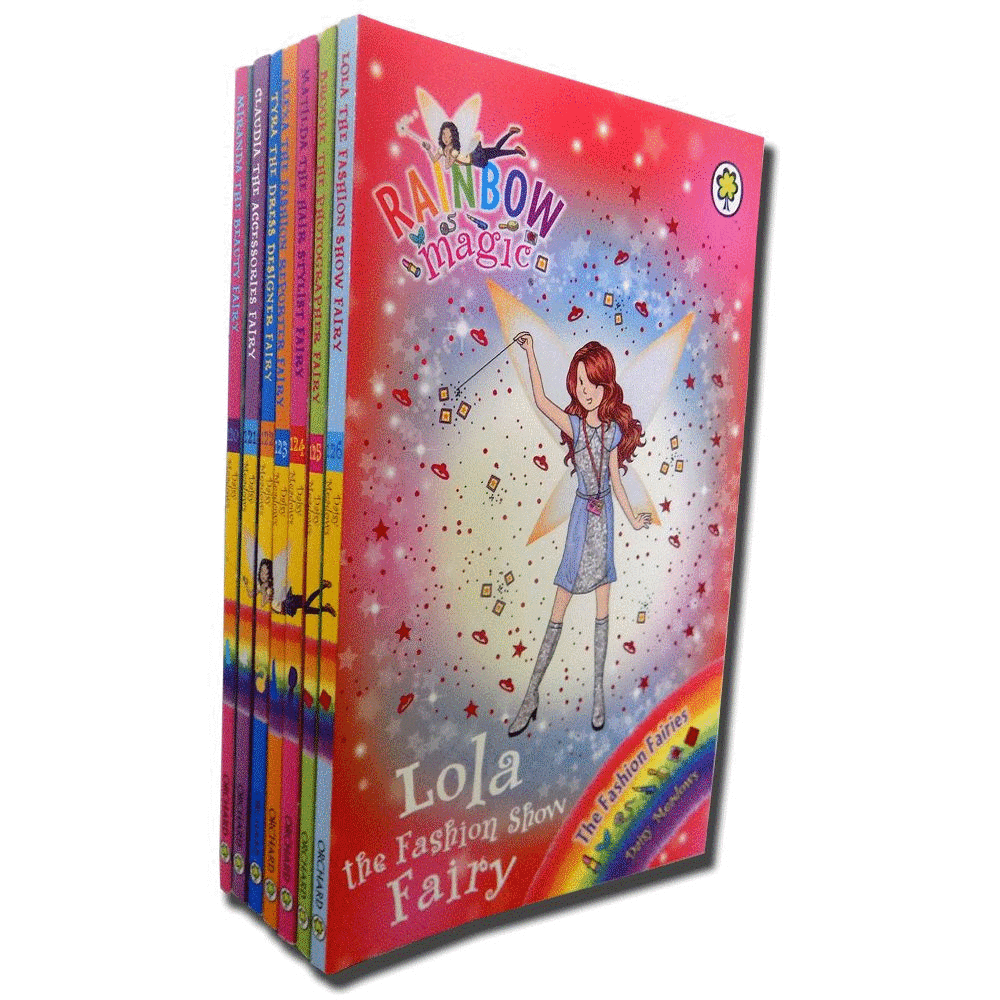 Rainbow Magic Fashion Fairies Collection Daisy Meadows 7 Books Set Ser –  Lowplex Books