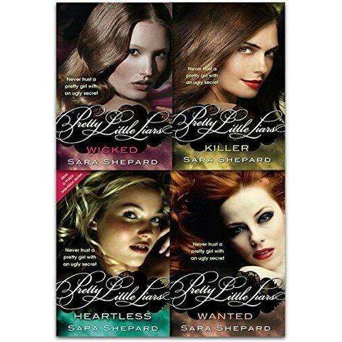 Pretty Little Liars 4 Books Set Collection Series 2 Wicked, killer by Sara Shepard