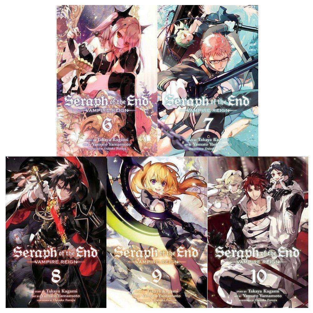 Seraph Of The End Vampire Reign Series 2: 5 Books Vol 6 to 10 Collecti –  Lowplex