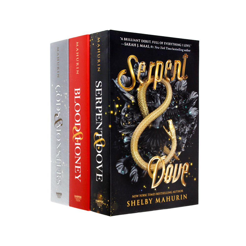 gods & monsters shelby mahurin Serpent &and Dove 3 Books Collection Set By Shelby Mahurin (Serpent &and Dove, Blood &and Honey, Gods &and Monsters)