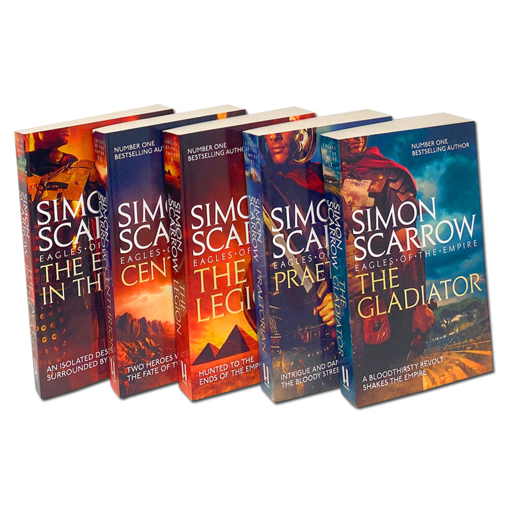 Simon Scarrow Eagles Of The Empire Series 5 Books Collection Set Praet