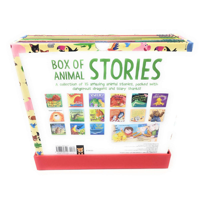 The Box of Animal Stories Collection 15 books Set Children Reading Books