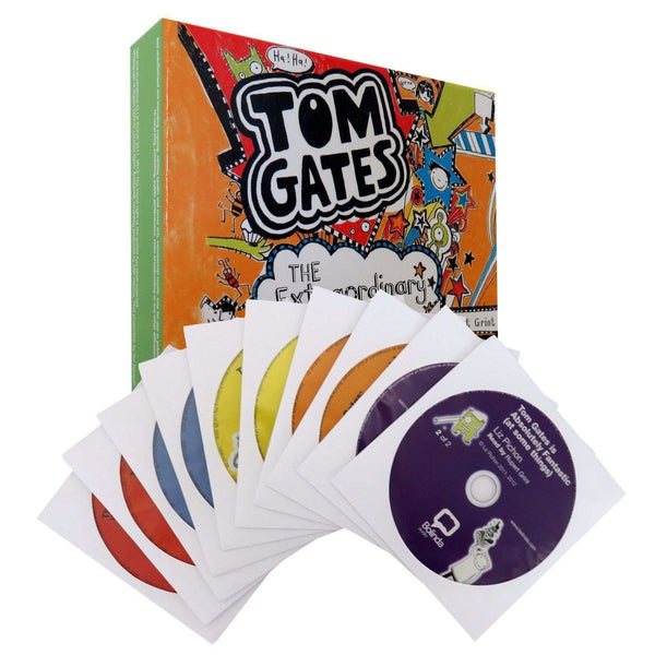 Tom Gates: The Extraordinary Audio Collection 10 CDs Including 5 Stories