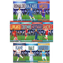Ultimate Football Heroes 10 Books Set Collection Pack Messi, Neymar, Ronaldo