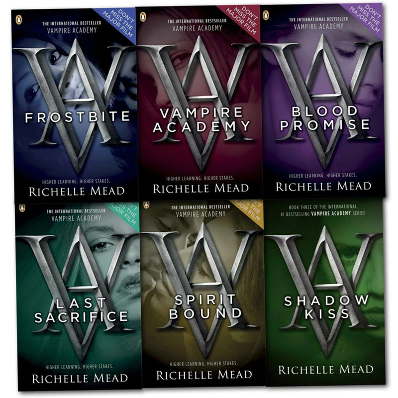 Vampire Academy Collection Richelle Mead 6 Books Set Last Sacrifice, Spirit Bound