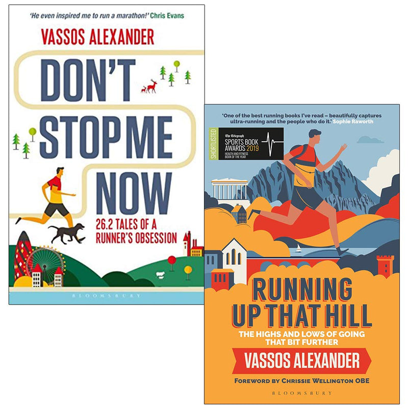 Vassos Alexander Collection 2 Books Set (Don't Stop Me Now, Running Up That Hill