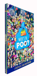 Where's the Poo...? Search and Find 4 Book Collection by Alex Hunter | Fun & Interactive Kids' Activity, Adventure, Educational, Puzzle & Reading Fun