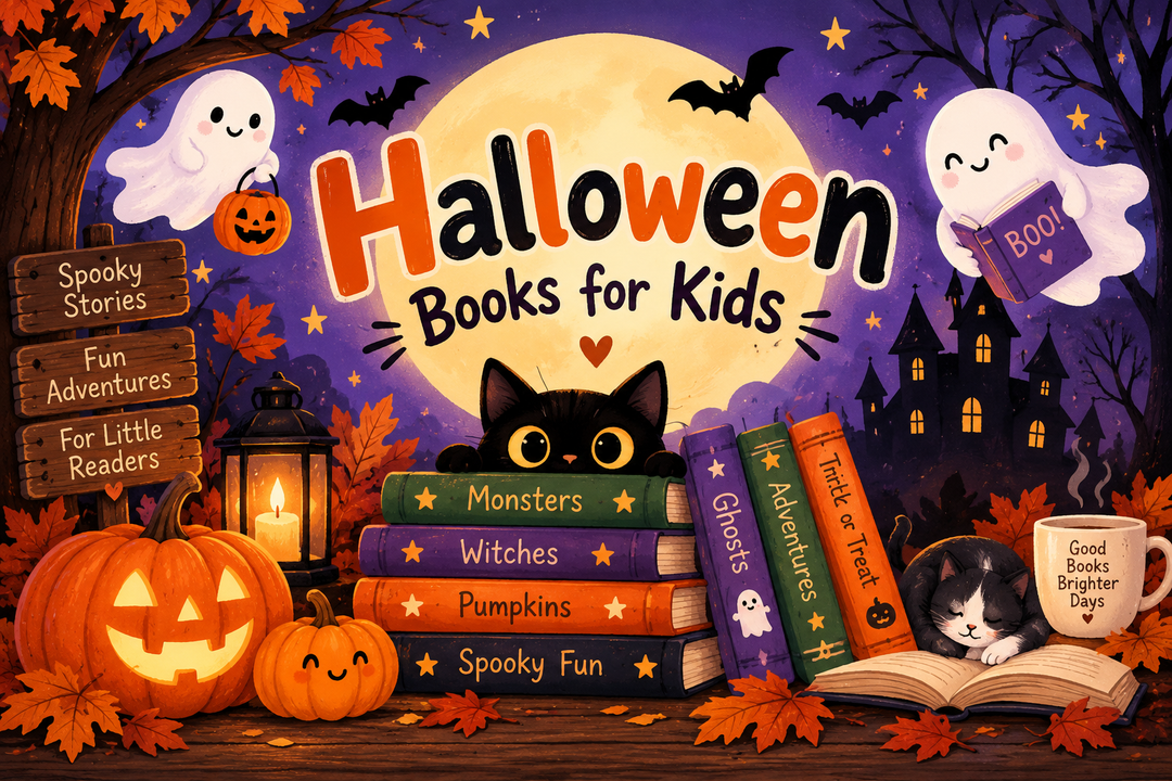 🎃 Halloween Fun for Little Readers: Three Spooktacular Books for Kids