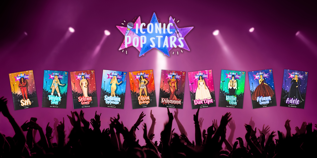 The Ultimate Pop Girl Bookshelf: 10 Iconic Artists for Just £14.99