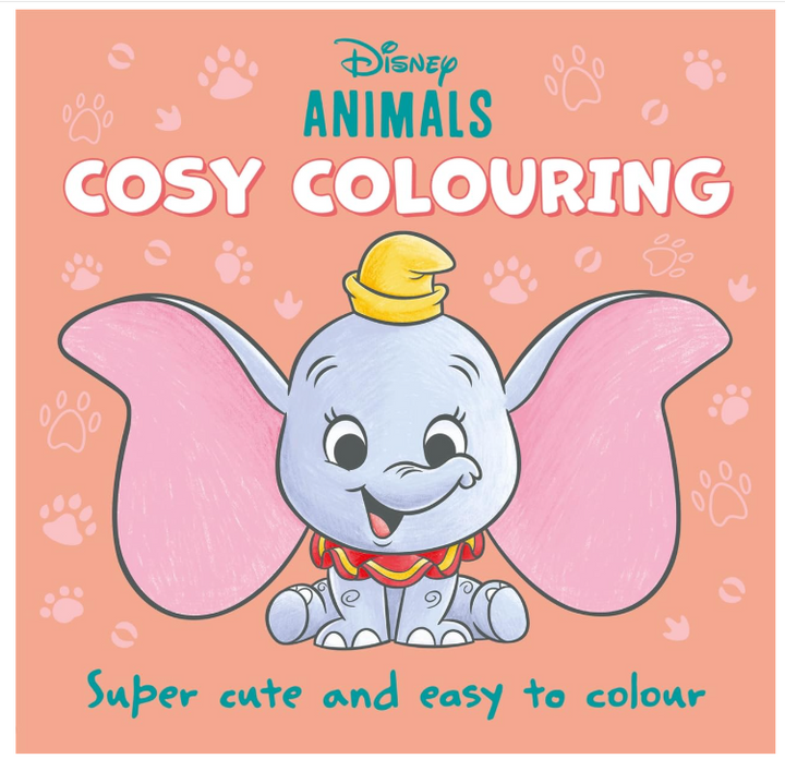 Disney Cosy Colouring Collection 5 Books Set – Stitch, Princess, Animals, Best Friends & Classics