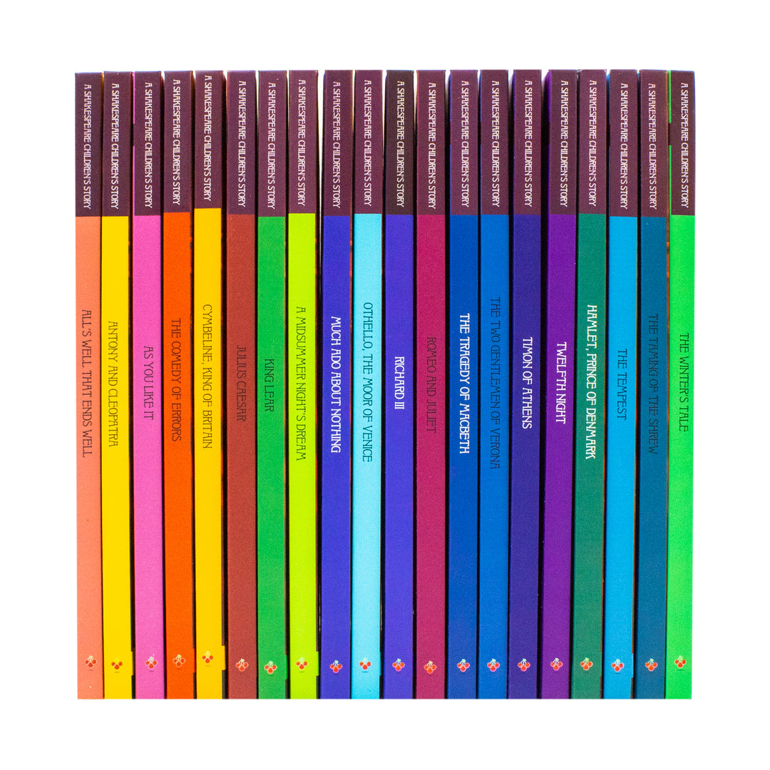 20 Shakespeare Children's Stories Hardback Books Collection Set | Easy Classics Edition with FREE Audiobooks (QR Codes Included)
