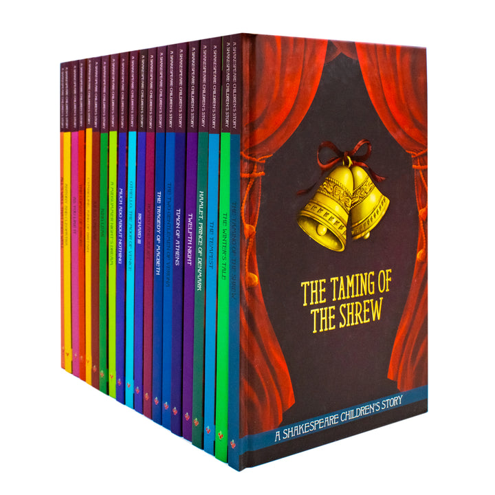 20 Shakespeare Children's Stories Hardback Books Collection Set | Easy Classics Edition with FREE Audiobooks (QR Codes Included)