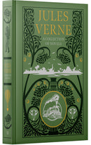 A Collection of Jules Verne Novels Leather Bound