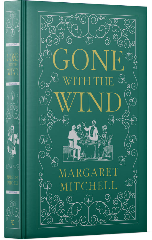 Gone with the Wind by Margaret Mitchell Leather Bound Book – Classic American Literature, Collectible Edition, Timeless Historical Romance Novel