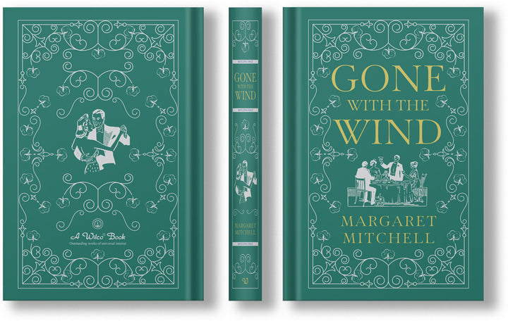 Gone with the Wind by Margaret Mitchell Leather Bound Book – Classic American Literature, Collectible Edition, Timeless Historical Romance Novel