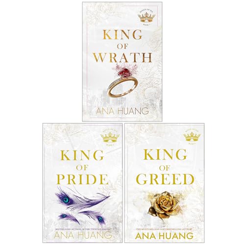 Ana Huang King of Sin Series 3 Books Collection Set (King of Wrath, King of Pride, King of Greed)