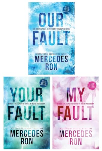 Culpable Series 3 Books Collection Set By Mercedes Ron (My Fault, Your Fault & Our Fault)