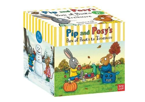 Pip and Posy’s Box of Books to Treasure 8 Book Set- 8 Adorable Stories of Friendship and Fun!| Board Books