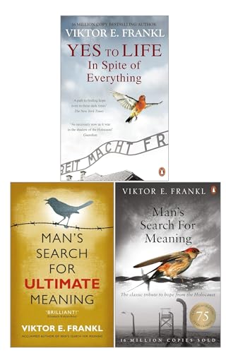 Viktor E. Frankl Collection 3 Books Set (Man's Search for Meaning, Yes to Life, Man's Search for Ultimate Meaning)